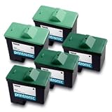 Dell T0529 & Dell T0530 Compatible Remanufactured Series 1 Combo Pack - 3 Black & 2 Color Ink Cartridges