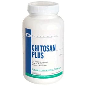 Universal Naturals Chitosan Plus Capsules, 1300 mg, 120-Count Bottles
