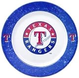 Texas Rangers 4 Piece Dinner Plate Set