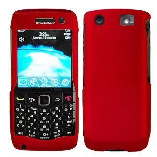 Blackberry Pearl 9100 Cell Phone Solid Red Protective Case Faceplate Cover