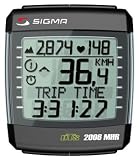 SIGMA BC2006MHR DTS Wireless Bicycle Speedometer with Heart Rate Monitor and Altimeter