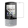 6 IN 1 PACK CLEAR LCD SCREEN PROTECTORS FOR NOKIA 303 ASHA - 3 LAYER ANTI-SCRATCH PHONE DISPLAY SAVERS
