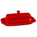 Fiesta 2-Piece Covered Butter, Scarlet