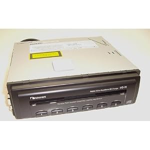 Nakamichi MusicBank MB-75 - Radio / CD changer - Full-DIN - in-dash - 40 Watts x 4