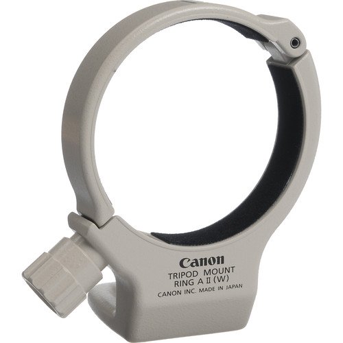 Canon Replacement Tripod Mount Ring A II for EF 70-200mm f/4L USM, White Finish