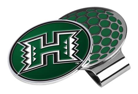Hawaii Warriors Uh Ncaa Hat Golf Clip With Ball Marker