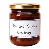 L'Epicurien French imported Figs and Spices Chutney 7.4 oz jar
