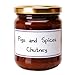 Figs and Spices French Imported Chutney 7.76 oz jar by l'Epicurien, France, One
