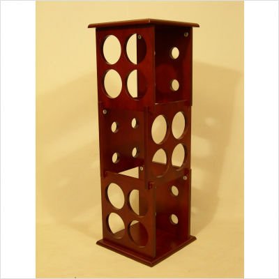 Fuji Wine Rack in Mahogany