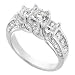 Three-Stone Diamond Ring 3ctw