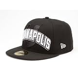 Men's New Era Indianapolis Colts Draft 59FIFTY? Structured Fitted Black Hat 7 5/8