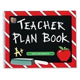 TEACHER CREATED RESOURCES Plan Book, Spiral-Bound, 9-1/2 x 12, 96
Pgs