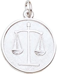 Rembrandt Charms Scales of Justice Charm