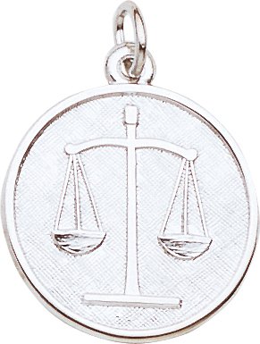Childrens Toyshop  Jewelry : Scales of Justice Charm by Rembrandt Charms