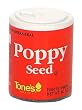 Tone's Poppy Seed, .80-Ounce Containers (Pack of 6)