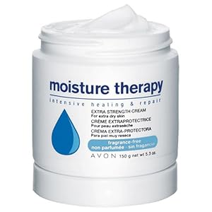 Avon Moisture Therapy Extra Strength Cream For Extra Dry Skin 5.3 Oz