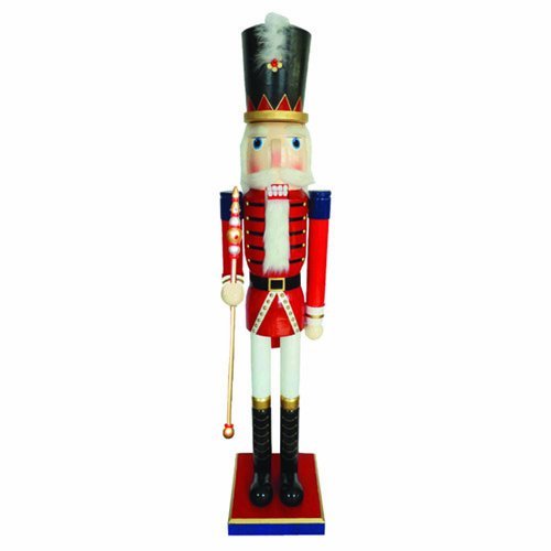 Santas Workshop 70401 60 in. Red Royal Guard with Sword