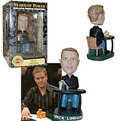 Erick Lindgren Bobblehead - Casino Supplies > Poker Pro Collectibles > Bobbleheads
