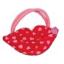 Ty Smooches - Lip Purse - Red with Pink Hearts