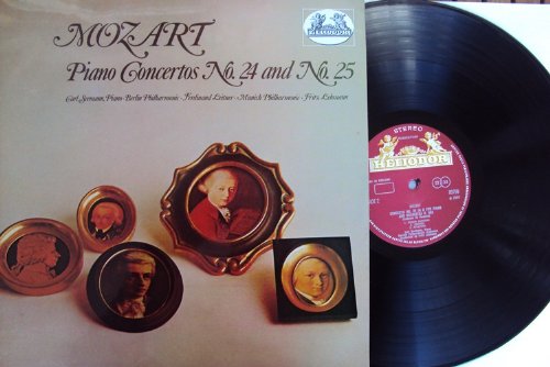 Produkt-Bild: Piano concertos No. 24 and No. 25. Carl Seemann, Ferdinand Leitner, Fritz Lehmann Mono