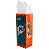 NFL Miami Dolphins Gift Bag, Slim