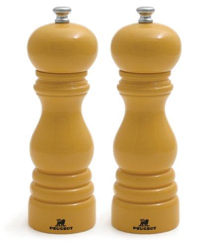Peugeot Paris 8-3/4-Inch Salt and Pepper Mill Set, Classic Curry