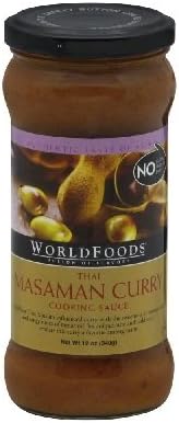 WORLD FOODS SAUCE RDYTO POUR MASAMAN, 12 OZ