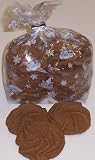 Gourmet Food : Scott's Cakes 1 lb. Chocoate Raspberry Shortbread Cookies in a Snow Woman Bag