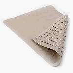 Rubbermaid White Bath Mat 7035-04WHT 14x.22.5