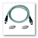 2 Pack of IEEE-1394 FireWire 6-pin to 6-pin Cable