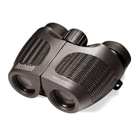 Click here to buy Bushnell H2O Porro Prism 10x26 Waterproof/Fogproof Compact Binocular by Bushnell.