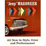 1965 JEEP WAGONEER Sales Brochure Literature Book by Jeep