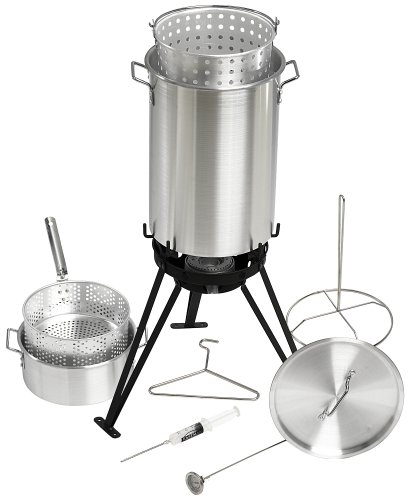 Eastman Outdoors 37063 30-Quart Whole Enchilada Professional Outdoor Cooking Set