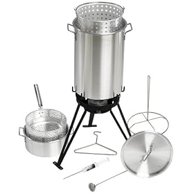 Eastman Outdoors 37063 30-Quart Whole Enchilada Professional Outdoor Cooking Set