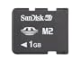 Sandisk Memory Stick Micro (M2) 1GB SDMSM2-001G-A11M (Retail Package)