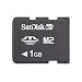 Sandisk Memory Stick Micro (M2) 1GB SDMSM2-001G-A11M (Retail Package)