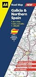 Galicia and Northern Spain (AA Road Map Spain & Portugal)