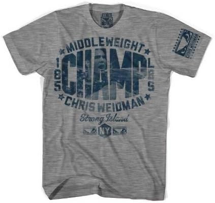 Bad Boy Chris Weidman Champ Shirt - Medium