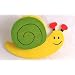 Magnetic wooden note clip - Snail