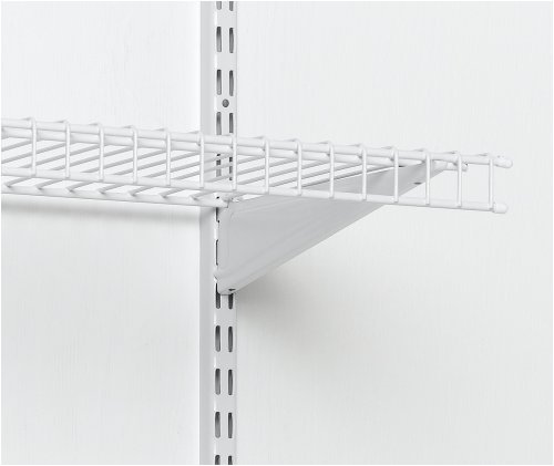 Childrens Toyshop  Tools & Hardware : ClosetMaid 16-Inch ShelfTrack Locking Shelf Bracket, White #2854