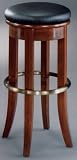 Swivel Bar 30 Stool with Cherry Finish