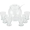 Bohemia Cristal 093/006/017 Gartenbowle 9-teilig