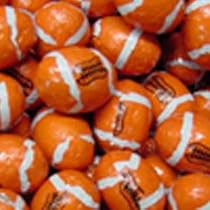 Chocolate Foil Footballs