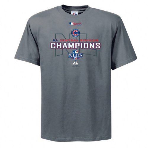 Buy Chicago Cubs 2008 NL Central Division Champions Locker Room T-Shirt