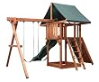 Oasis I Outdoor Wood Backyard Play System