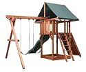Oasis I Outdoor Wood Backyard Play System