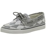 Sperry Top-Sider Women's Bahama Boat Shoe,Grey,6.5 M