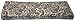 Pennington Black Pearl Spun Double Welt Bench Cushion