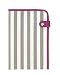 Charlotte Multi Diaper Stripe Changing Pad Image