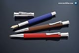 Faber Castell Guilloche Colors Fountain Pen - Cognac, Fine Nib 146521